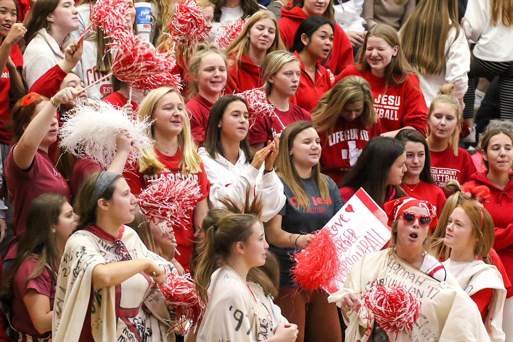 Cor Jesu vs. Jackson volleyball